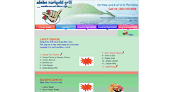 Desktop Screenshot of alohateriyakigrill.com